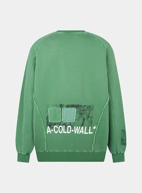 Свитшот A-COLD-WALL* Cubist Crewneck Volt Green