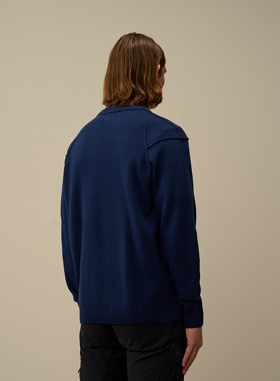 Джемпер C.P. Company Merino Wool Fast Dyed Estate Blue