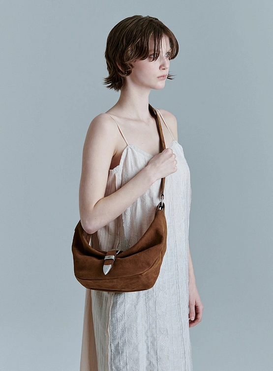 Сумка MARGESHERWOOD Belted Hobo Medium Chestnut