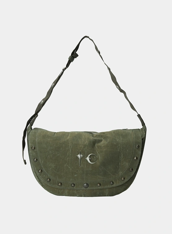 Сумка Thug Club Scarred Bio Army Messenger Bag Khaki