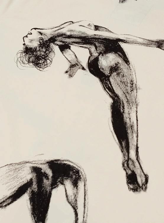 Рубашка KidSuper Trapeze Performer Button Up Cream