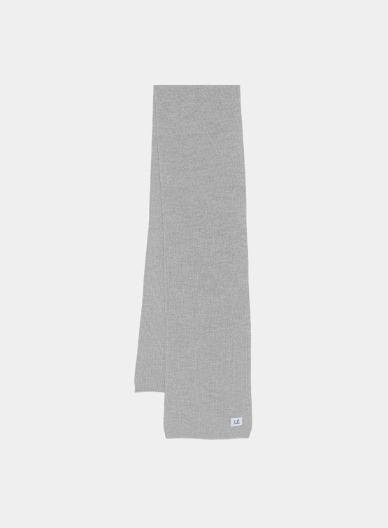 Шарф C.P. Company Extra Fine Logo Moon Melange
