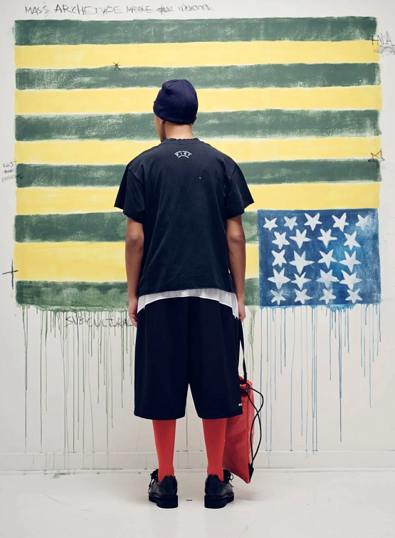 Футболка PIET Dopping Kontrolle Raw Edge Vintage Black