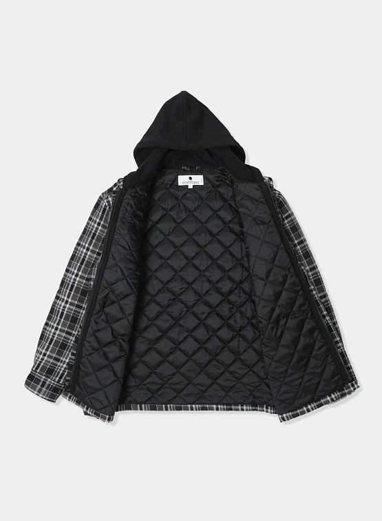 Стеганый овершот Noon Goons Function Flannel Black