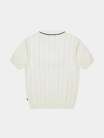 Поло LMC Mesh Knit Polo Shirt Ivory