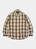 Рубашка FrizmWORKS Lyocell Check Relaxed Beige