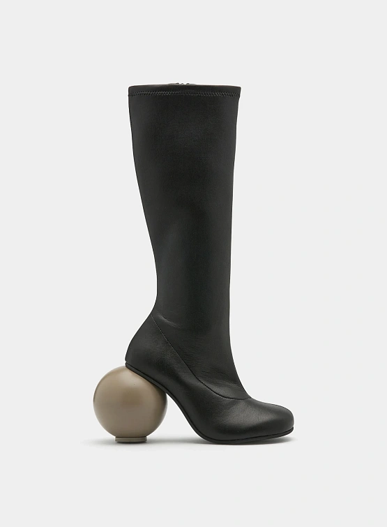 Женские сапоги YUME YUME Ball Boot Black/ Beige