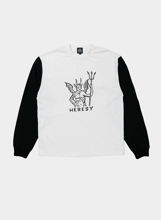 Лонгслив Heresy Devilry Ecru/Black