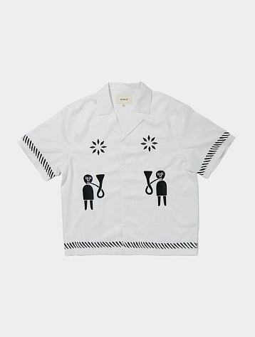 Рубашка Heresy Horn Shirt Ecru