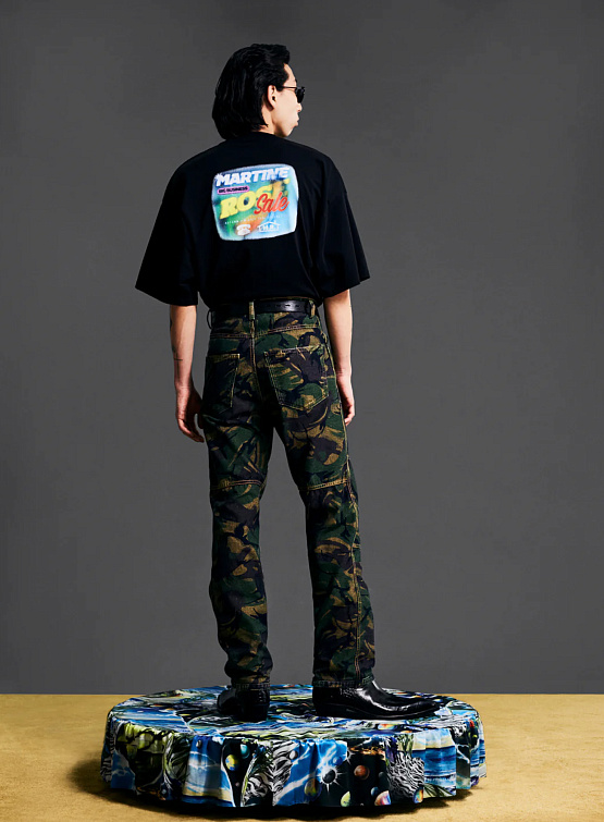 Футболка Martine Rose Oversized S/S T-Shirt Black