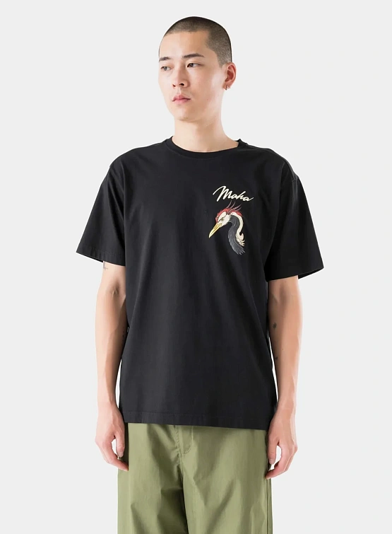 Футболка MAHARISHI 1580 Year Of The Crane Black