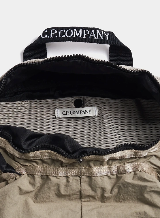 Сумка C.P. Company Plain Paper Touch Logo Vintage Khaki