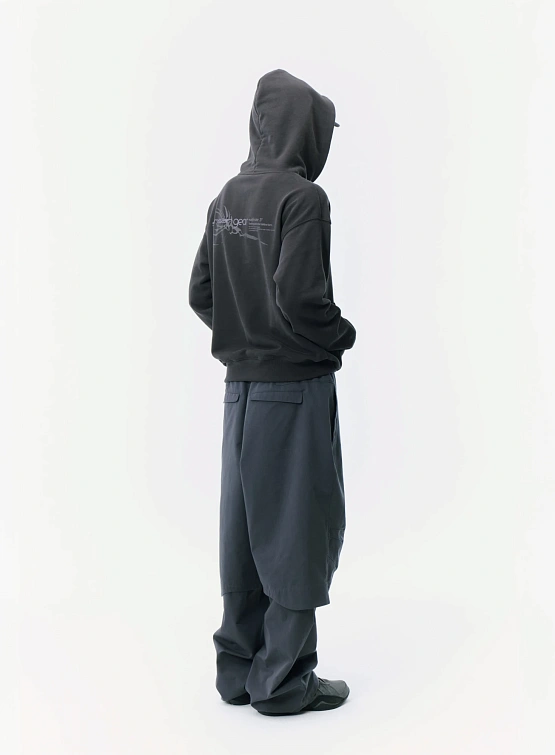 Худи SAN SAN GEAR Logo Hoodie Charcoal