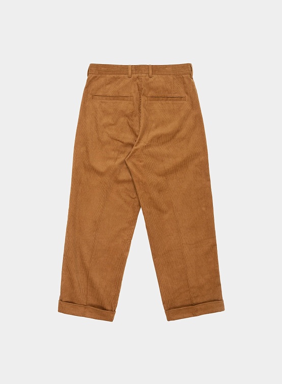 Брюки Garbstore Manager Pleated Pant Tobacco