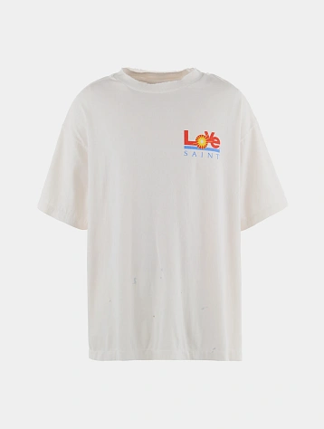 Футболка SAINT MXXXXXX SS Tee Love White