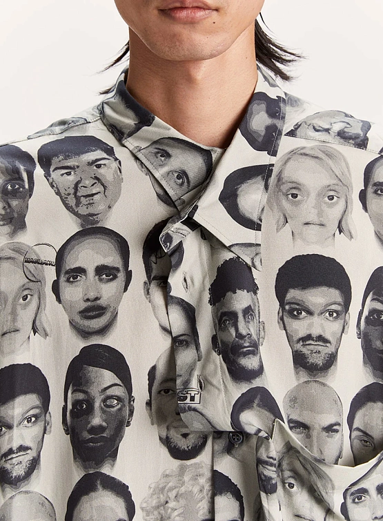 Рубашка Magliano Finalists Twisted Black/White