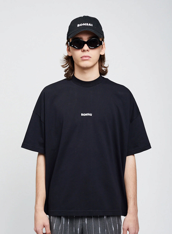 Футболка BONSAI Box Logo Tee Black