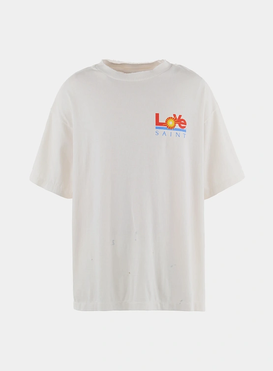 Футболка SAINT MXXXXXX SS Tee Love White