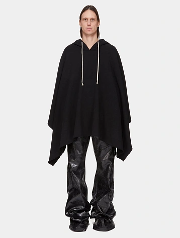 Худи RICK OWENS DRKSHDW Poncho Black