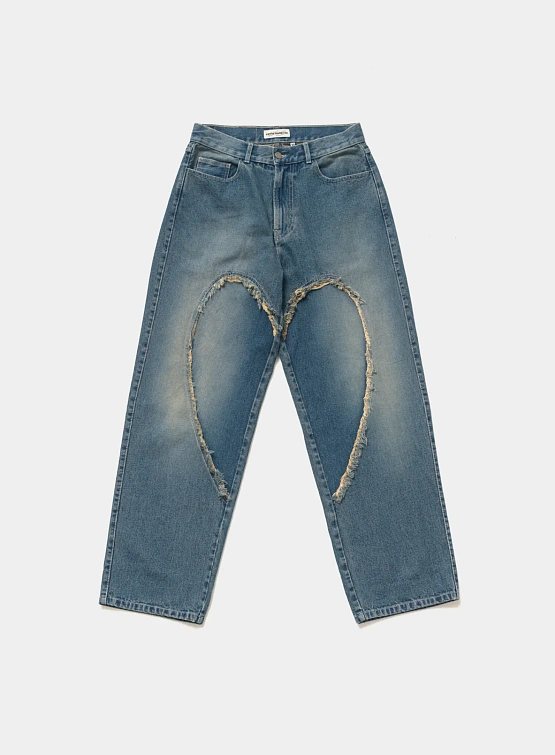 Джинсы Carne Bollente Love Pants 00's Jet Bleached Blue