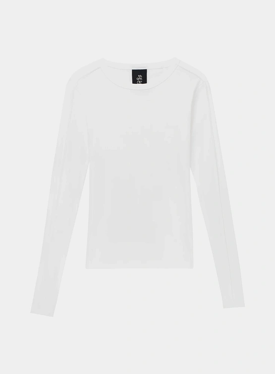 Лонгслив thom/krom W TS 561 Off White