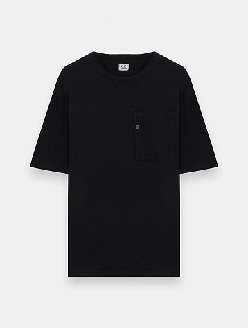 Футболка C.P. Company 20/1 Jersey Black