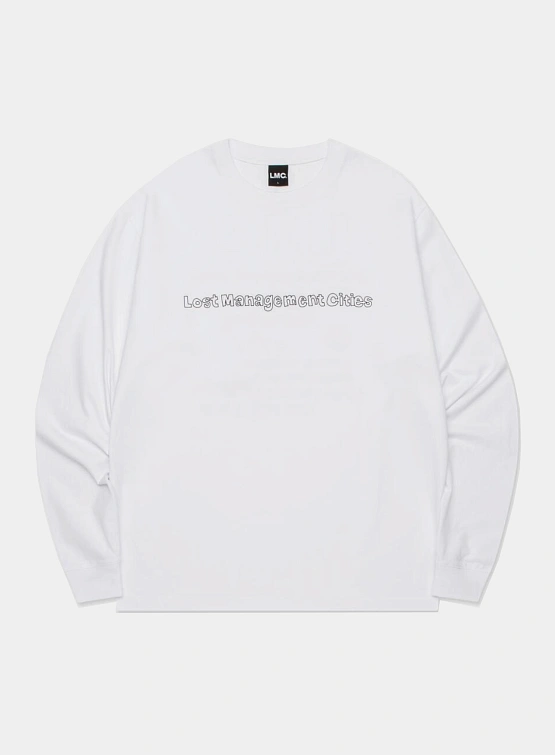 Лонгслив LMC FN Doodle Longsleeve Tee White