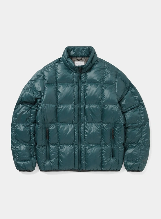 Пуховик thisisneverthat Pertex Light Down Dark Teal