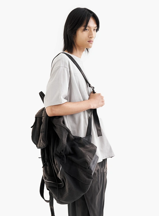 Рюкзак JIYONGKIM Sun-Bleached Multi Pocket Black