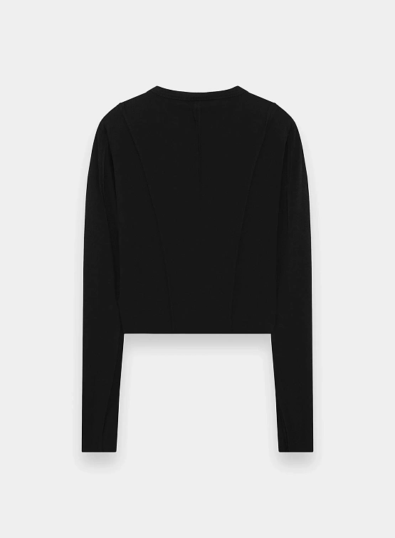 Женский лонгслив thom/krom W TS 534 Black