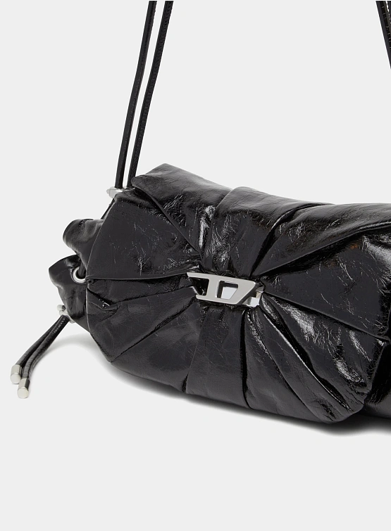 Сумка Diesel Scrunch-D Shoulder S Black