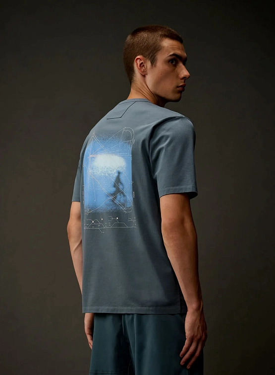 Футболка C.P. Company Metropolis Series Mercerized Orion Blue