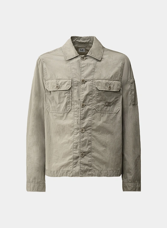 Овершот C.P. Company Chrome-R Pocket Overshirt Drizzle Grey