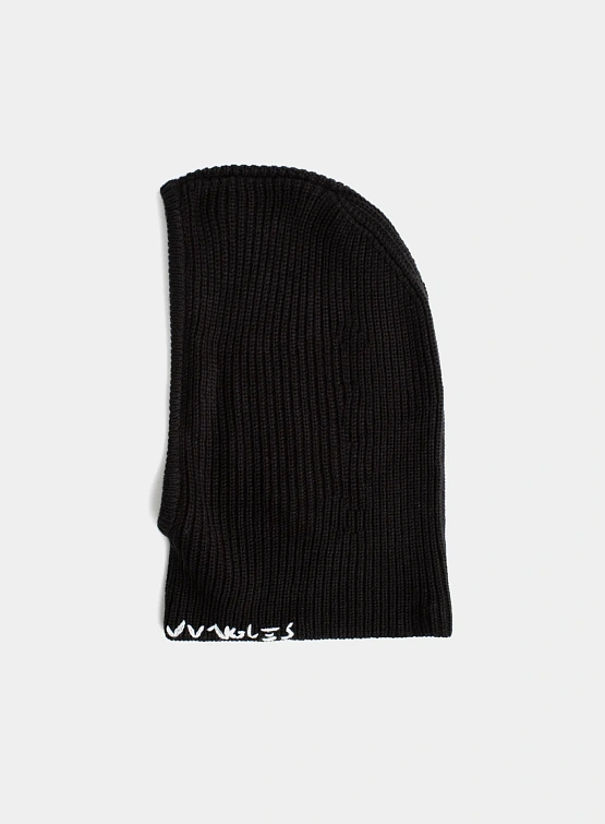 Балаклава Jungles Jungles Knit Logo Balaclava Black