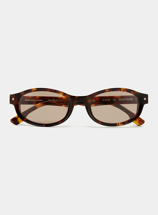 Очки Bonnie Clyde Roller Coaster Tortoise & Brown Lens