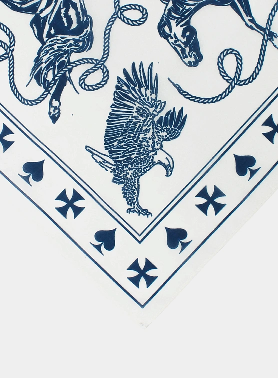 Бандана Daze x AA Rodeo White/Blue