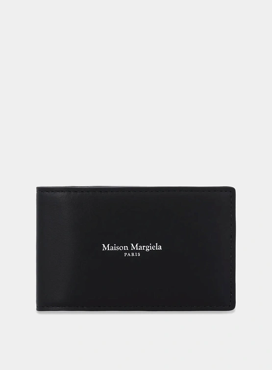 Кошелек Maison Margiela Front Logo Black