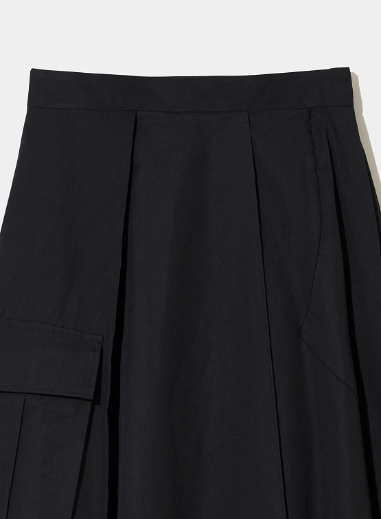 Женская юбка UNDERCOVER Cotton Gabber Army Skirt Black