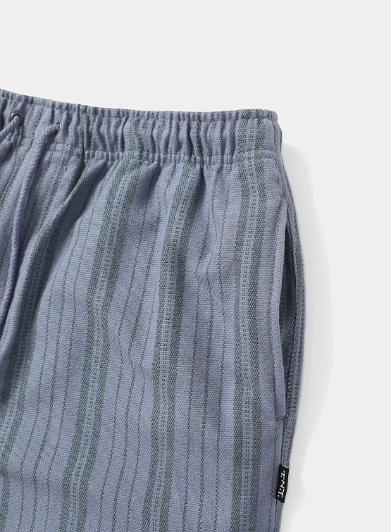 Брюки thisisneverthat Stripe Jacquard Pant Purple Grey