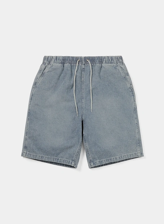 Шорты thisisneverthat Denim Easy Short Washed Blue