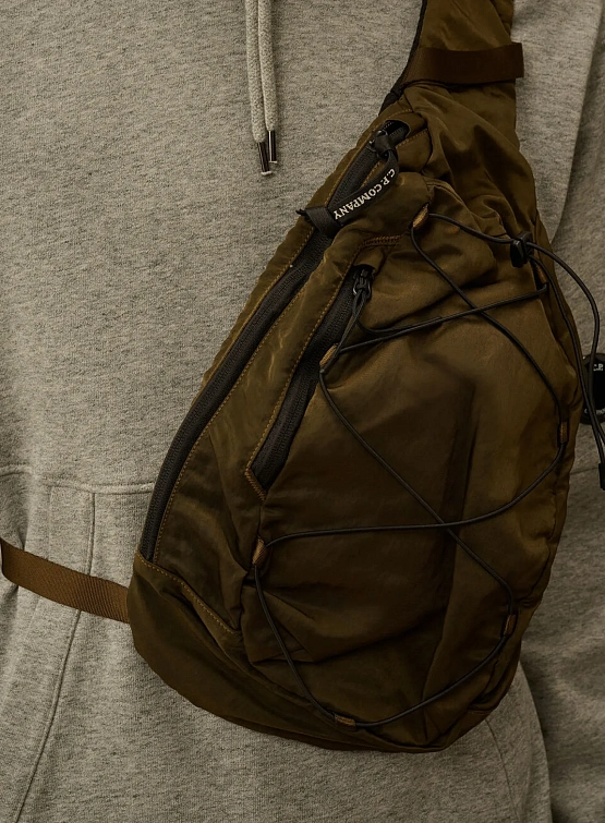 Рюкзак C.P. Company Nylon B Lens Crossbody Ivy Green