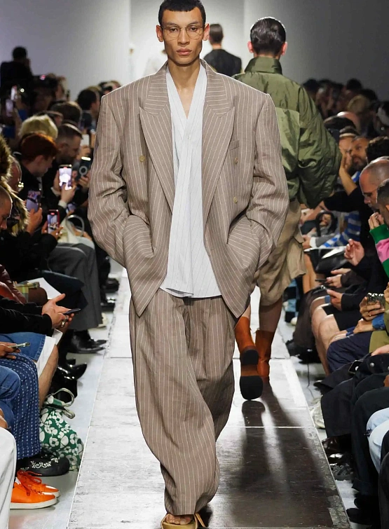 Рубашка Hed Mayner Shawl Collar Shirt Natural