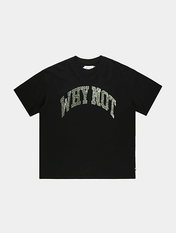 Футболка HONOR THE GIFT Why Not Black