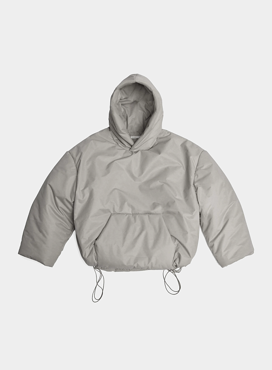 Пуховик-худи XSAI Puffer Hoodie Cement