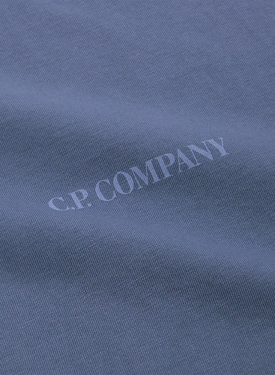 Футболка C.P. Company 70/2 Mercerized Jersey Stormy Weather