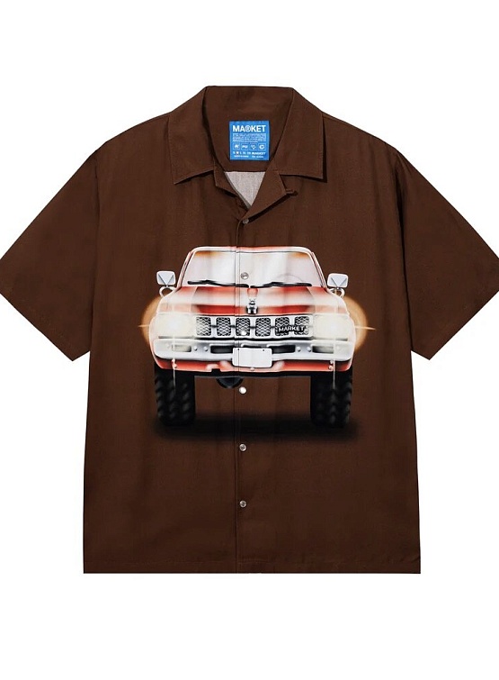 Рубашка MARKET Keep Honking Button Up Acorn
