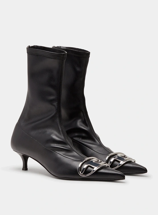 Женские полусапоги Diesel D-Venus Kittie Black