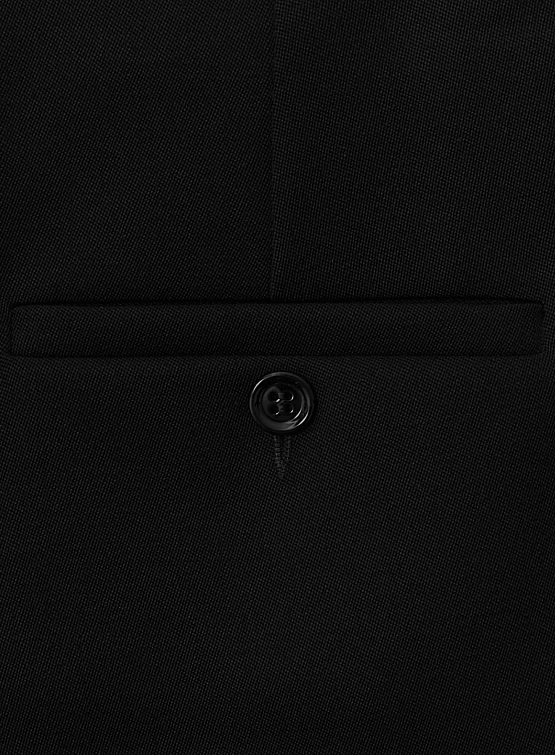 Женские брюки MUGLER Low Waist Tuxedo Black