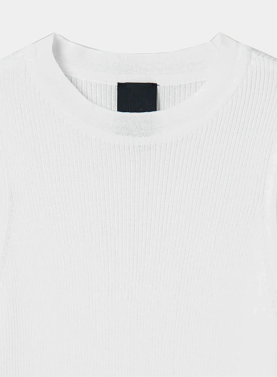 Женский пуловер JUUN.J See Through Round Neck White