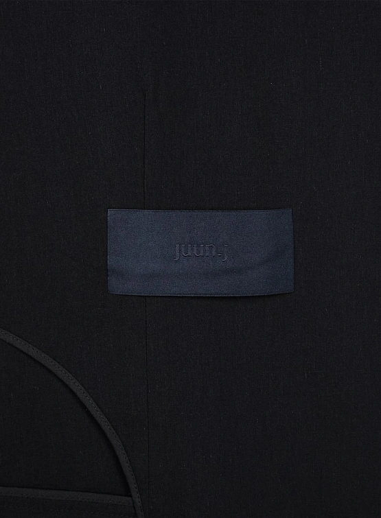 Женский пиджак JUUN.J Linen Blend Overfit Jacket Black